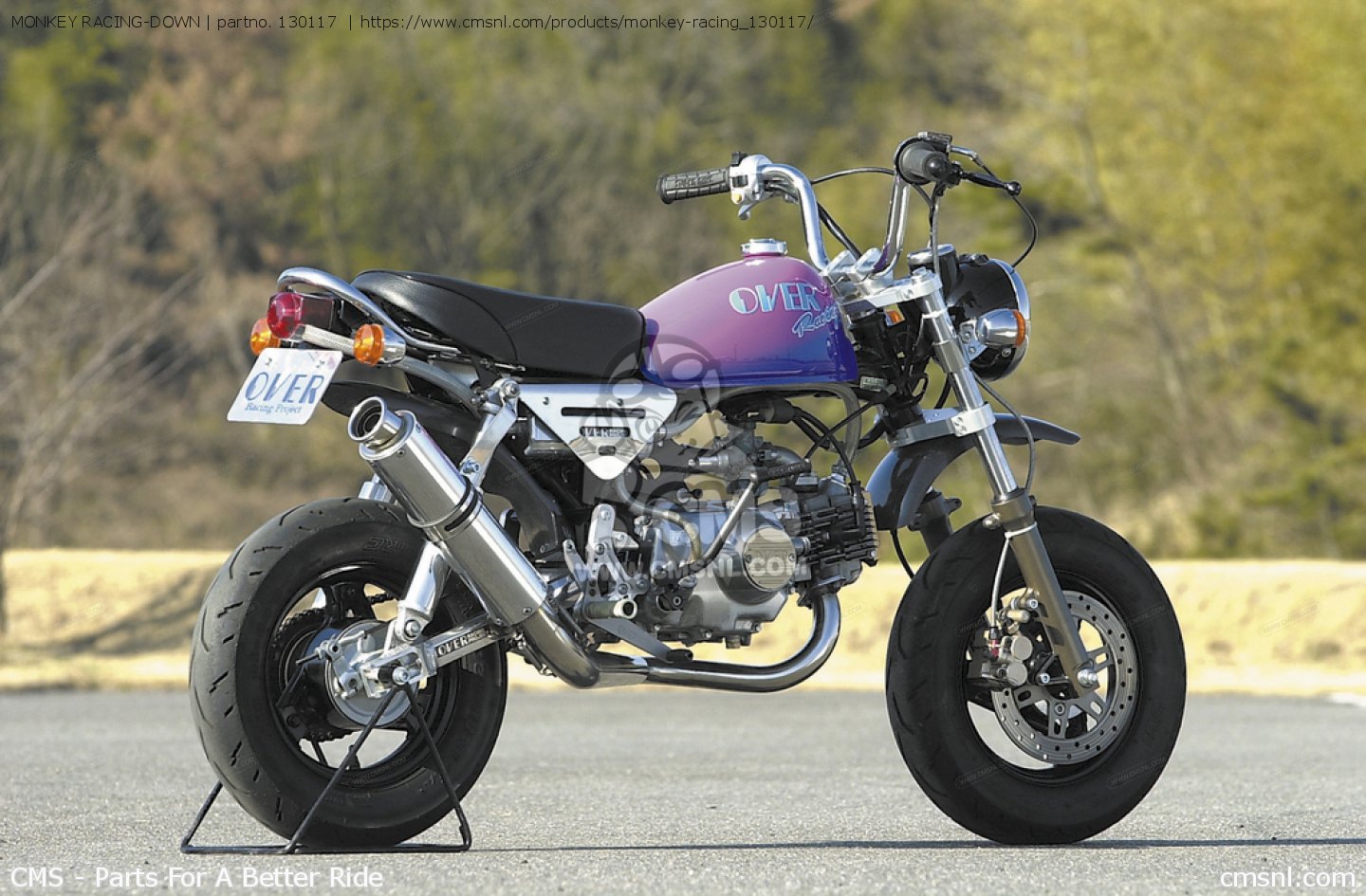 MONKEY RACING-DOWN for Over Racing - order at CMSNL