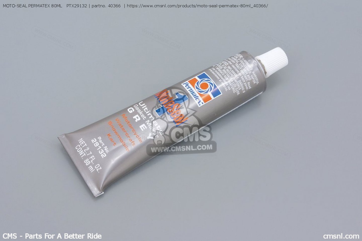 40366: Moto-seal Permatex 80ml Ptx29132 Daytona - buy the 40366 at CMSNL