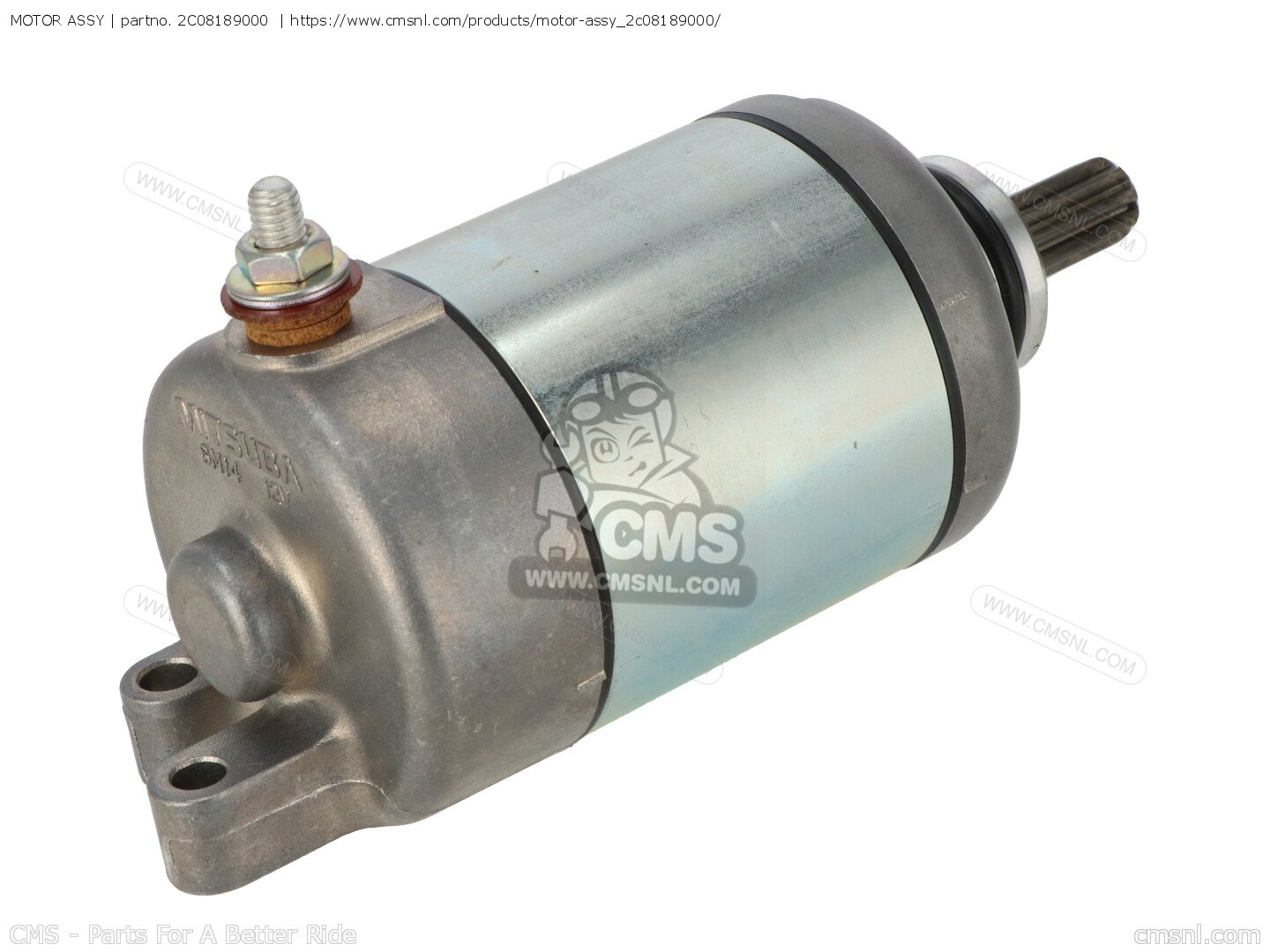 2C08189000: MOTOR ASSY Yamaha - buy the 2C0-81890-00-00 at CMSNL
