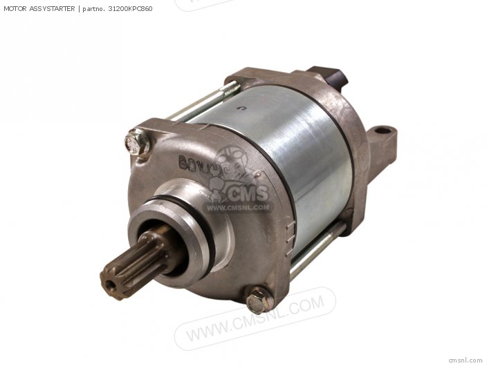 Honda MOTOR ASSYSTARTER 31200KPC860