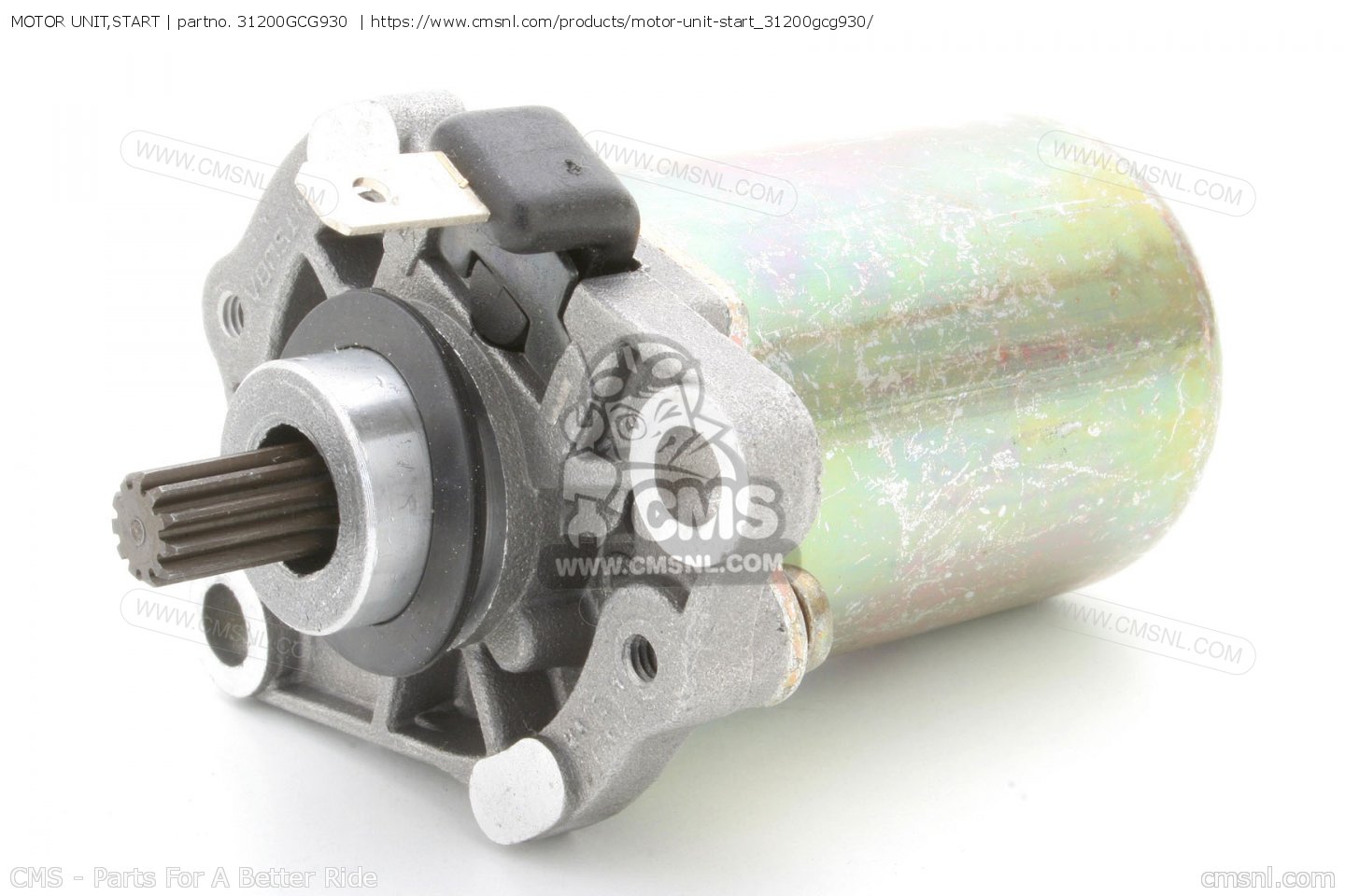 31200GCG930 Motor Unit,start Honda buy the 31200GCG930 at CMSNL