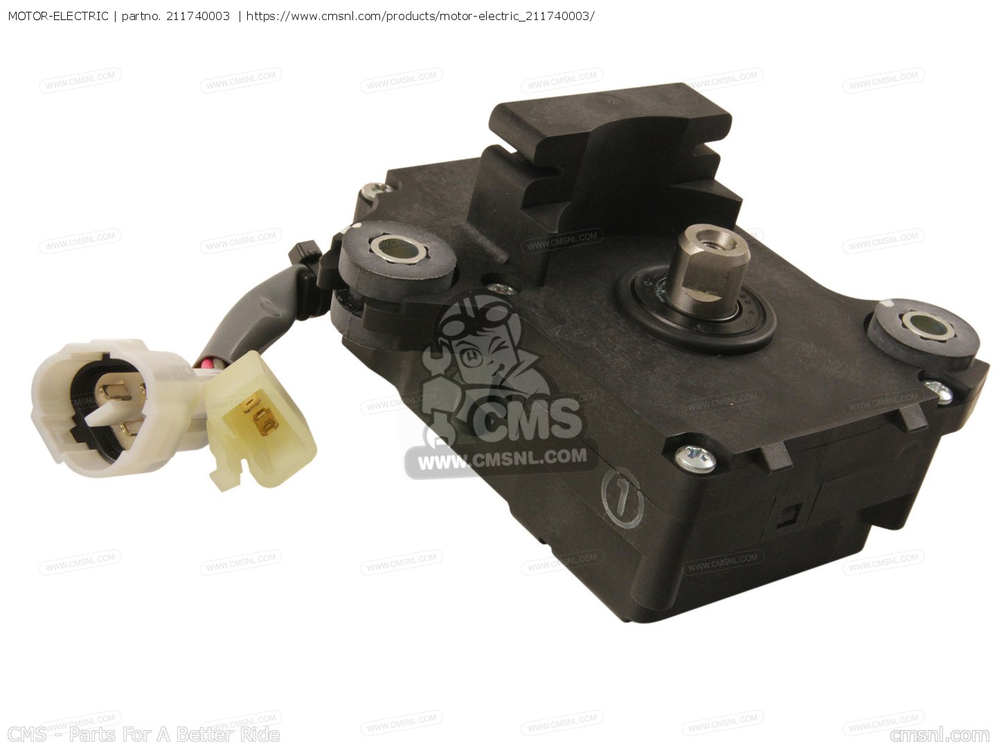 MOTO 211740003: MOTOR-ELECTRIC Kawasaki - buy the 21174-0003 at CMSNL