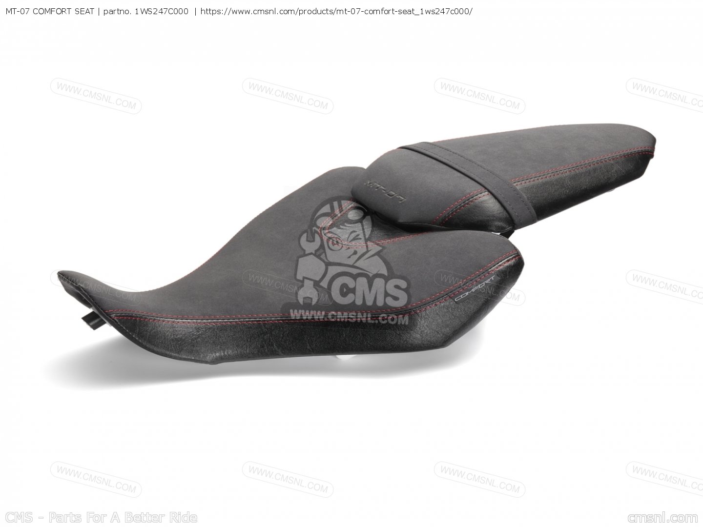 1WS247C000 Mt07 Comfort Seat Yamaha buy the 1WS247C00000 at CMSNL