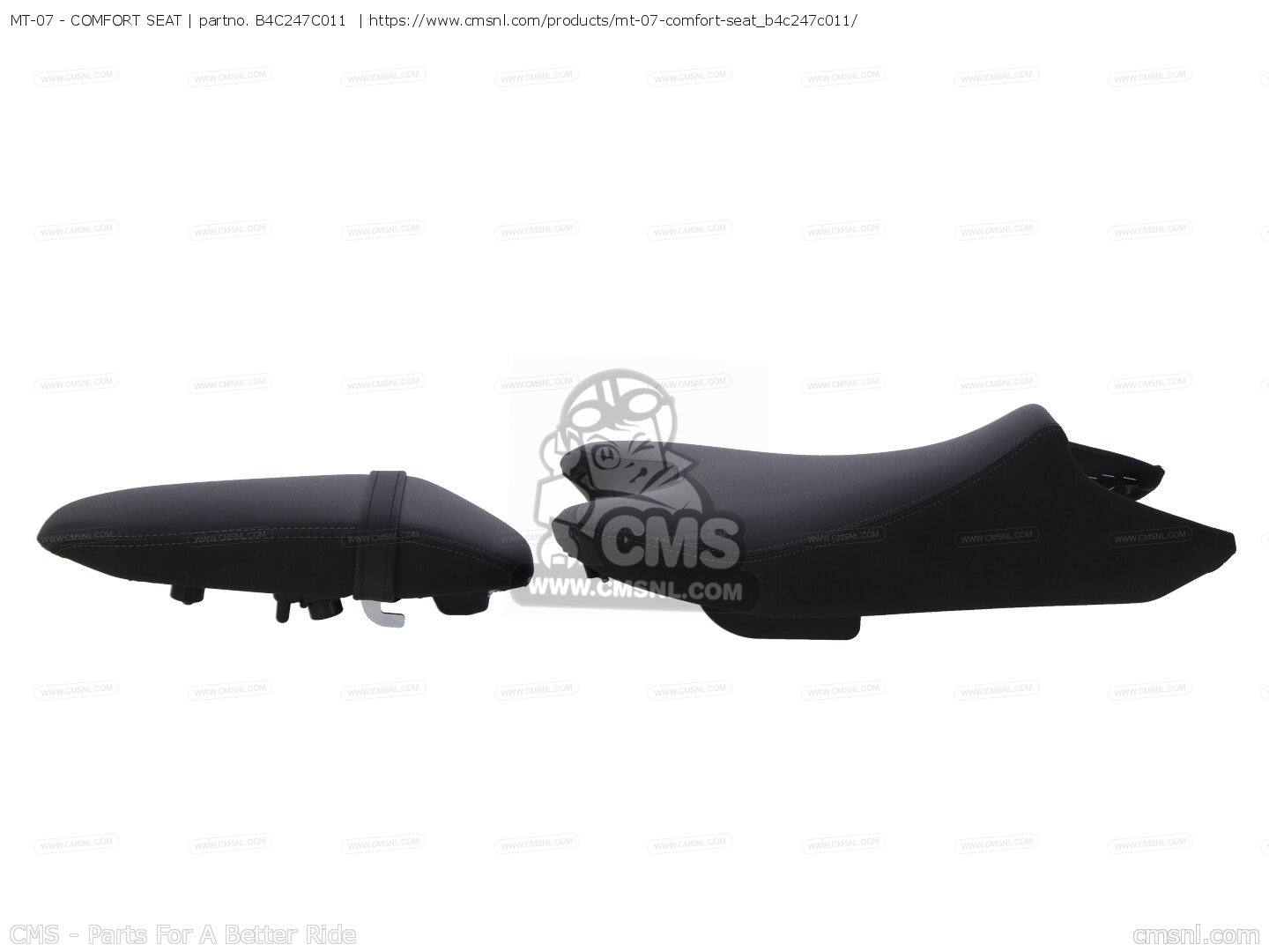 B4C247C011 Mt07 Comfort Seat Yamaha buy the B4C247C011 at CMSNL