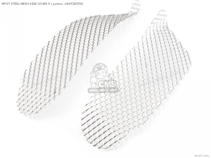 Yamaha MT-07 STEEL MESH SIDE COVER S 1WSF283700