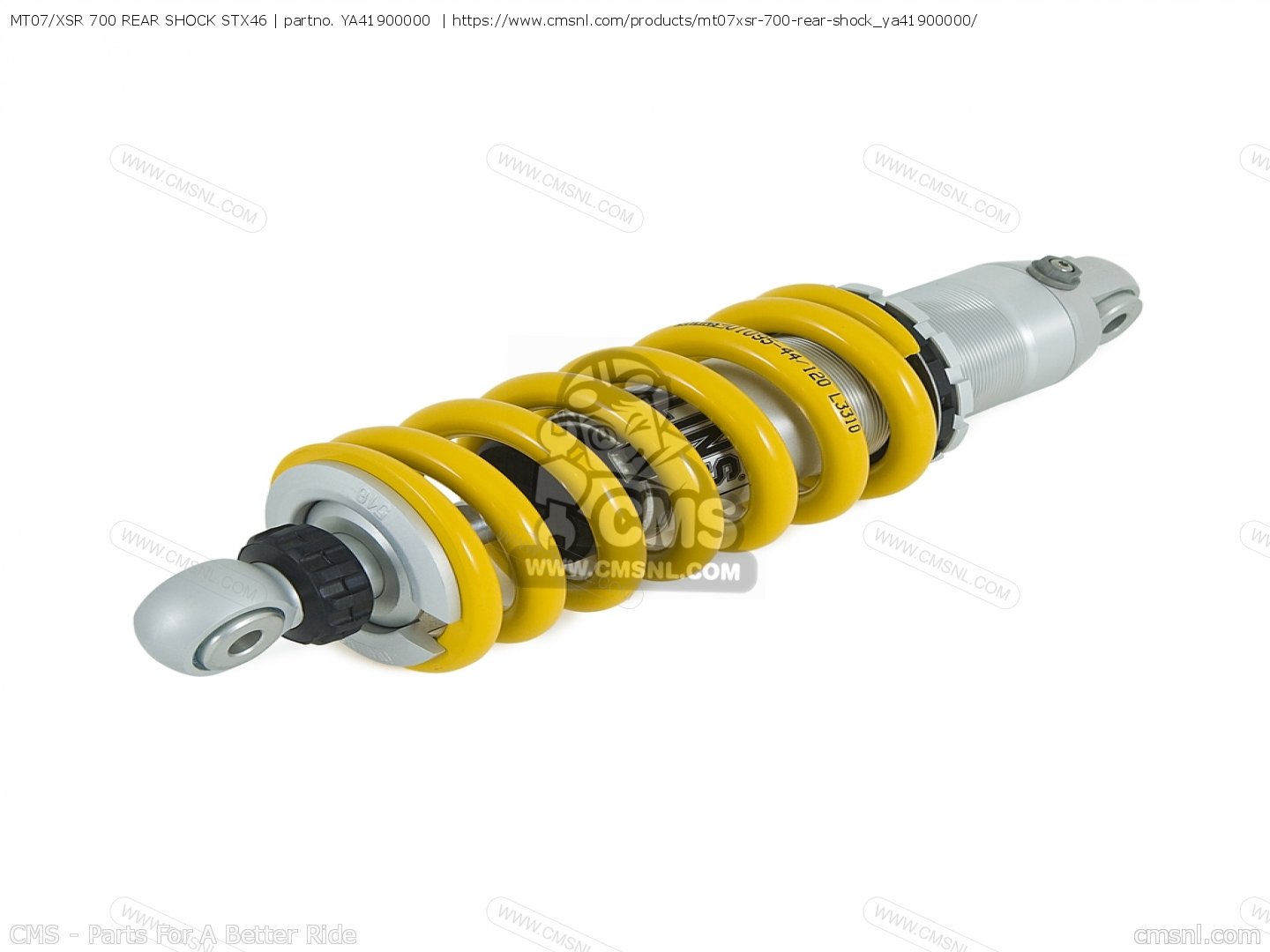 YA41900000 Mt07/xsr 700 Rear Shock Stx46 Yamaha buy the YA41900000