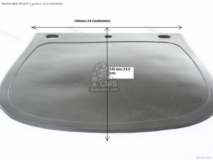 Honda MUD GUARD, FRONT 61114033000