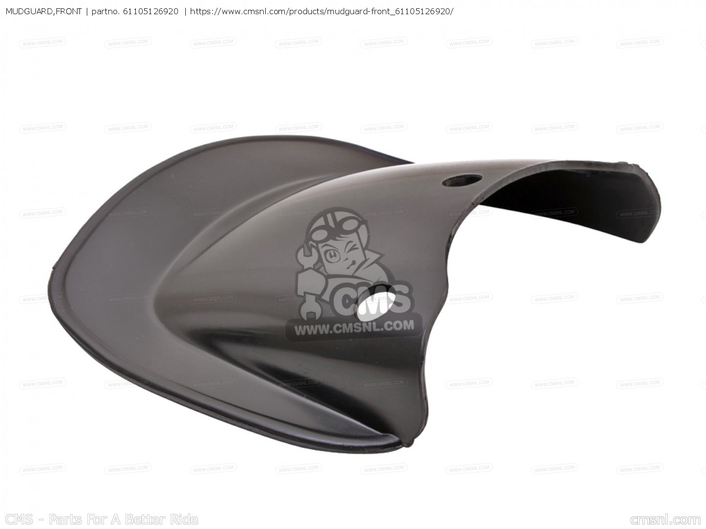 61105126920 Mudguard,front Honda buy the 61105126920 at CMSNL