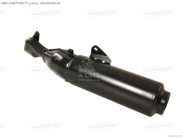 Honda MUFF.COMP*TYPE17* 18410MZ2891ZB Honda MUFF.COMP*TYPE17* 18410MZ2891ZB