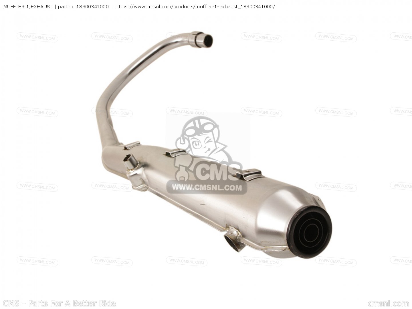 18300341000 Muffler 1,exhaust Honda buy the 18300341000 at CMSNL