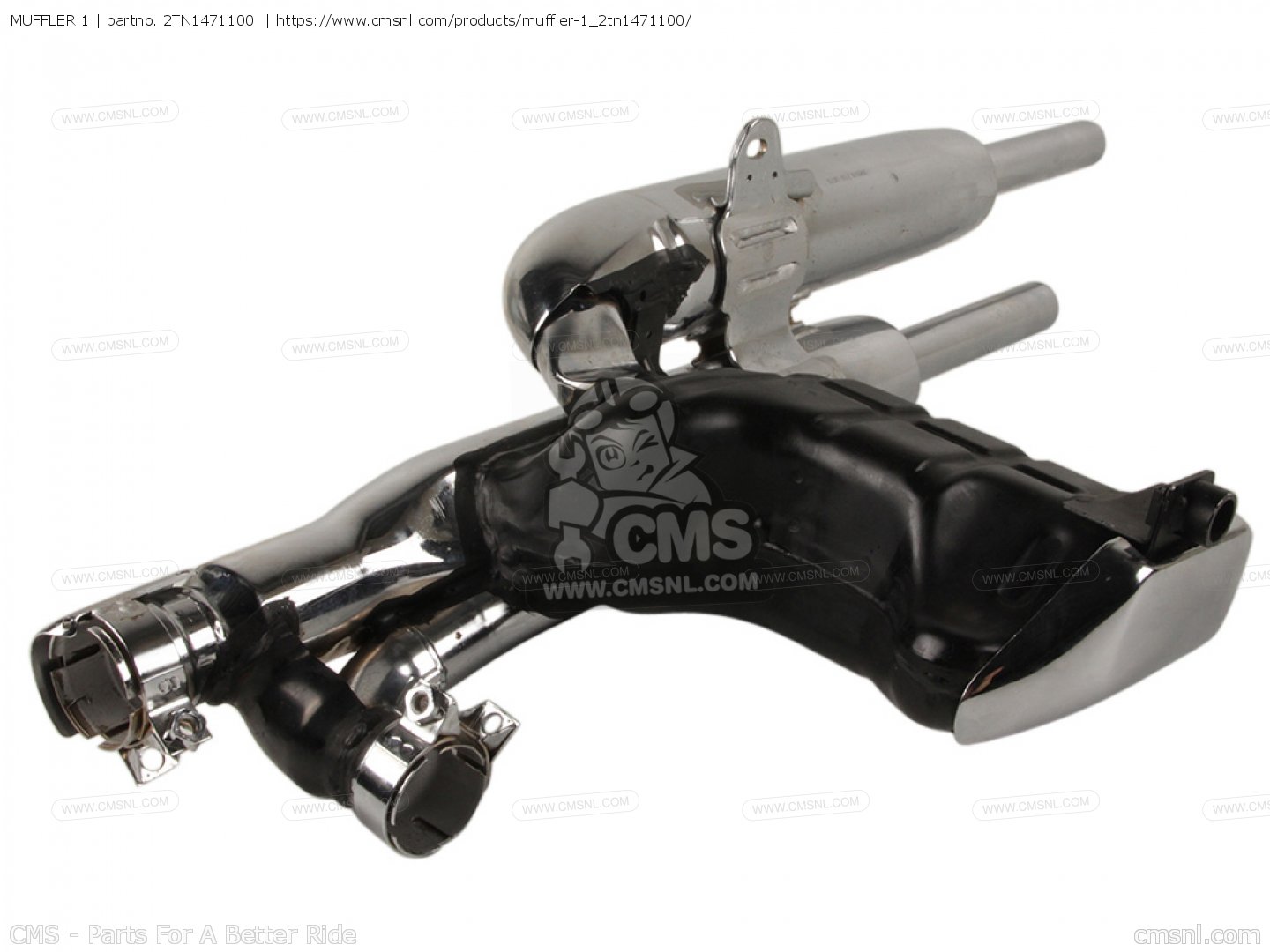 2TN1471100: MUFFLER 1 Yamaha - buy the 2TN-14711-00-00 at CMSNL 2TN1471100: MUFFLER 1 Yamaha - buy the 2TN-14711-00-00 at CMSNL