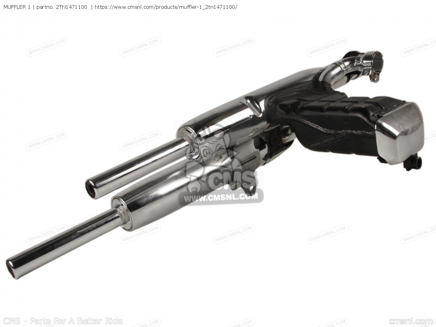 とむ 2TN1471100: MUFFLER 1 Yamaha - buy the 2TN-14711-00-00 at CMSNL