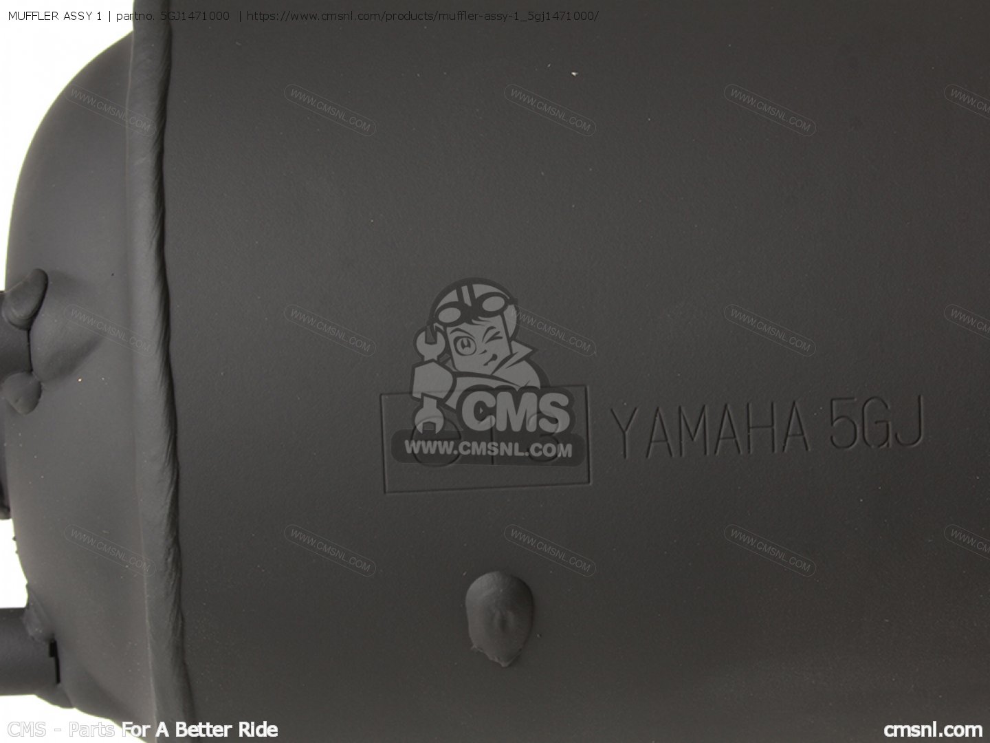 5GJ1471000: MUFFLER ASSY 1 Yamaha - buy the 5GJ-14710-00-00