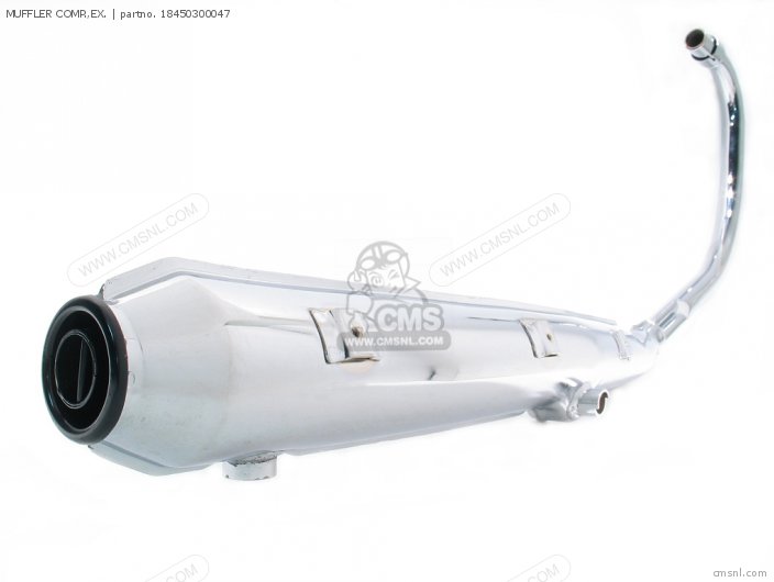 Exhaust Muffler W/ Pipe Gasket Fits Honda 18300-HC4-000 18300-HC4-750