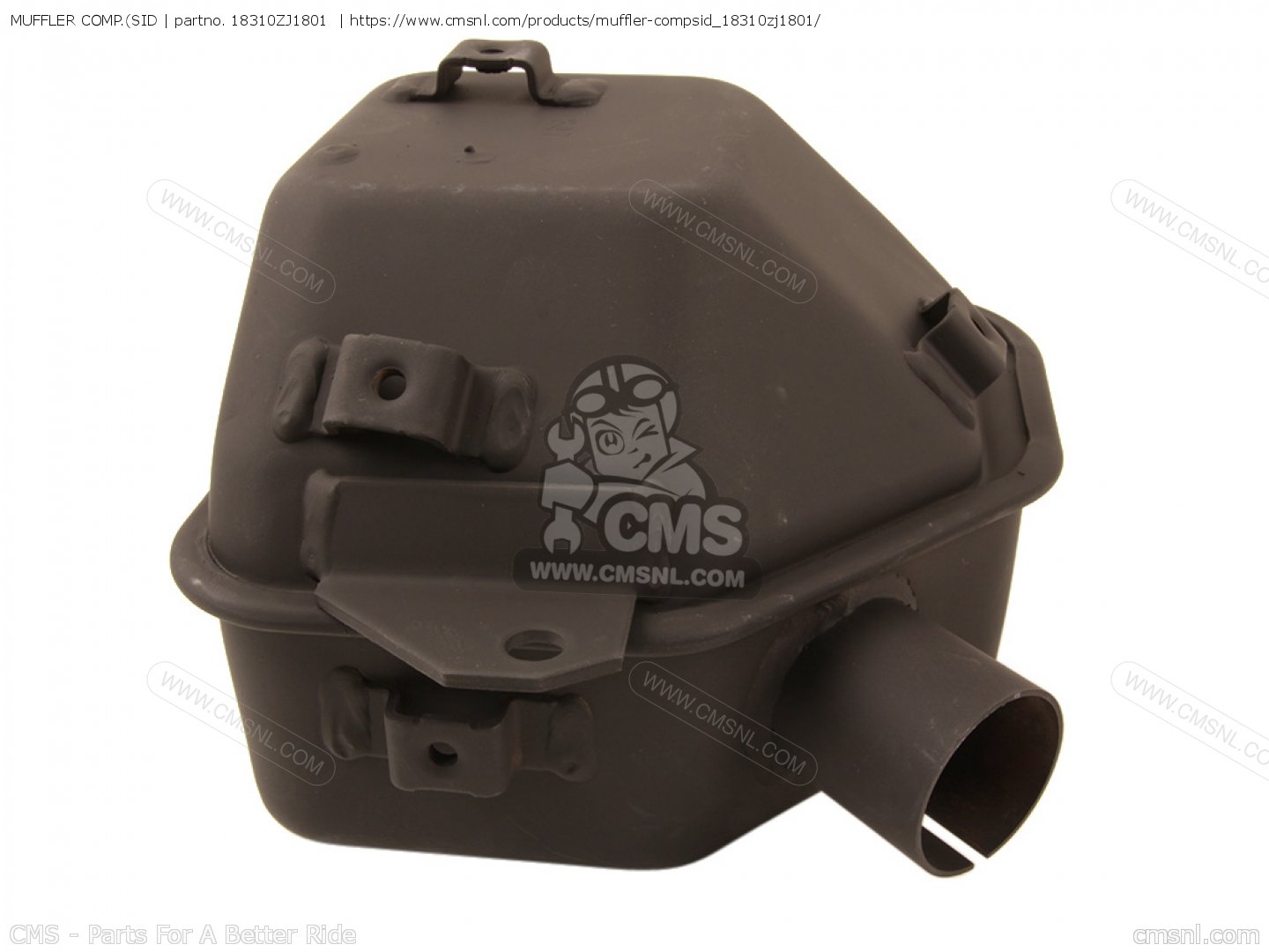 MUFFLER COMP.(SID for GX620\VZE7\14ZJ11E2 - order at CMSNL