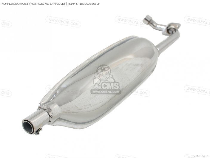 Honda MUFFLER,EXHAUST (NON O.E. ALTERNATIVE) 18300098690P