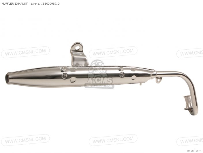 Honda MUFFLER,EXHAUST 18300098710