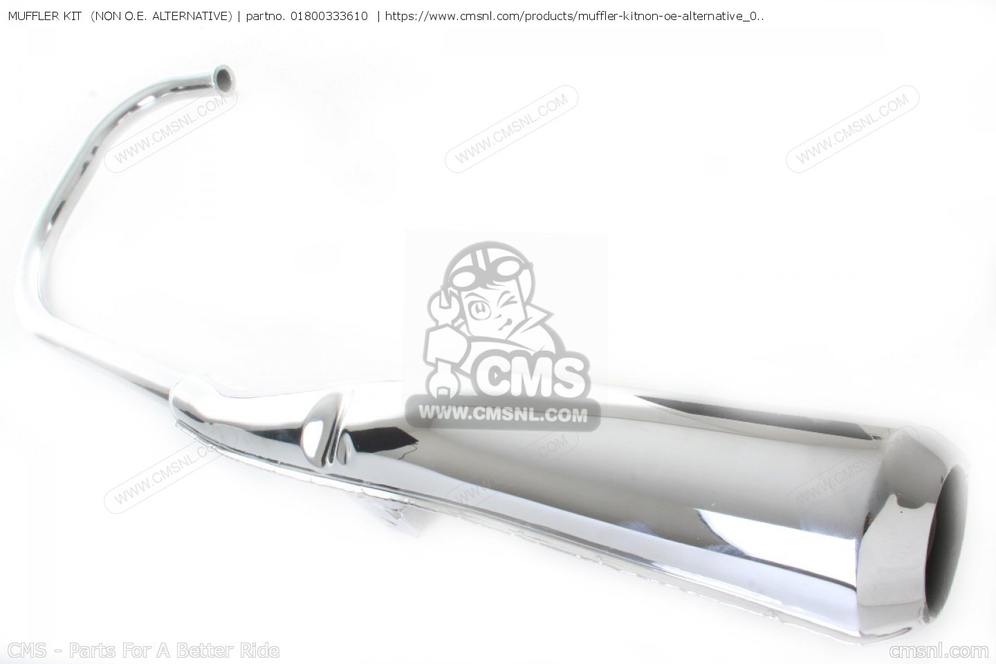 [Marithe] CLASSIC LOGO MUFFLER (4color) 人気商品 早期品切れ 01800333610: MUFFLER KIT (NON O.E. ALTERNATIVE) Honda - buy