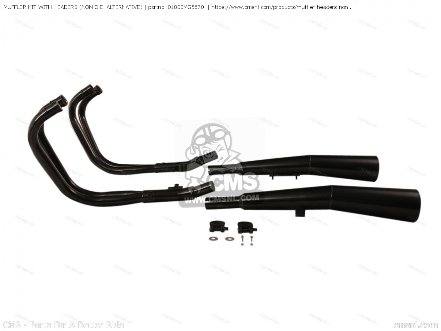 MUFFLER KIT WITH HEADERS (NON O.E. ALTERNATIVE) for CB1100F 1983 (D