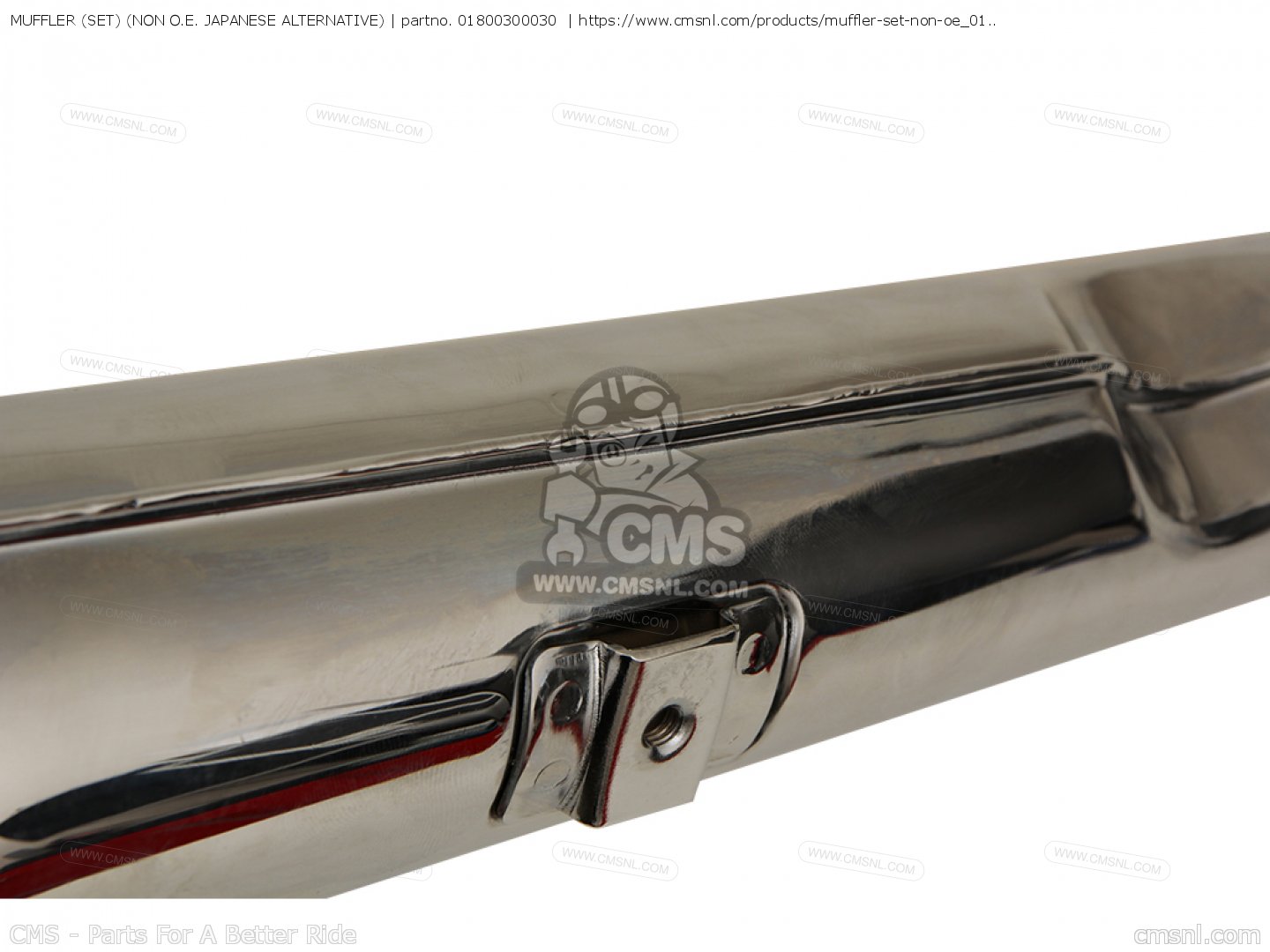 日本未入荷☆ell muffler (5color)/bb'de soli'de Cherry Bomb Single Chamber Race Muffler 2.5
