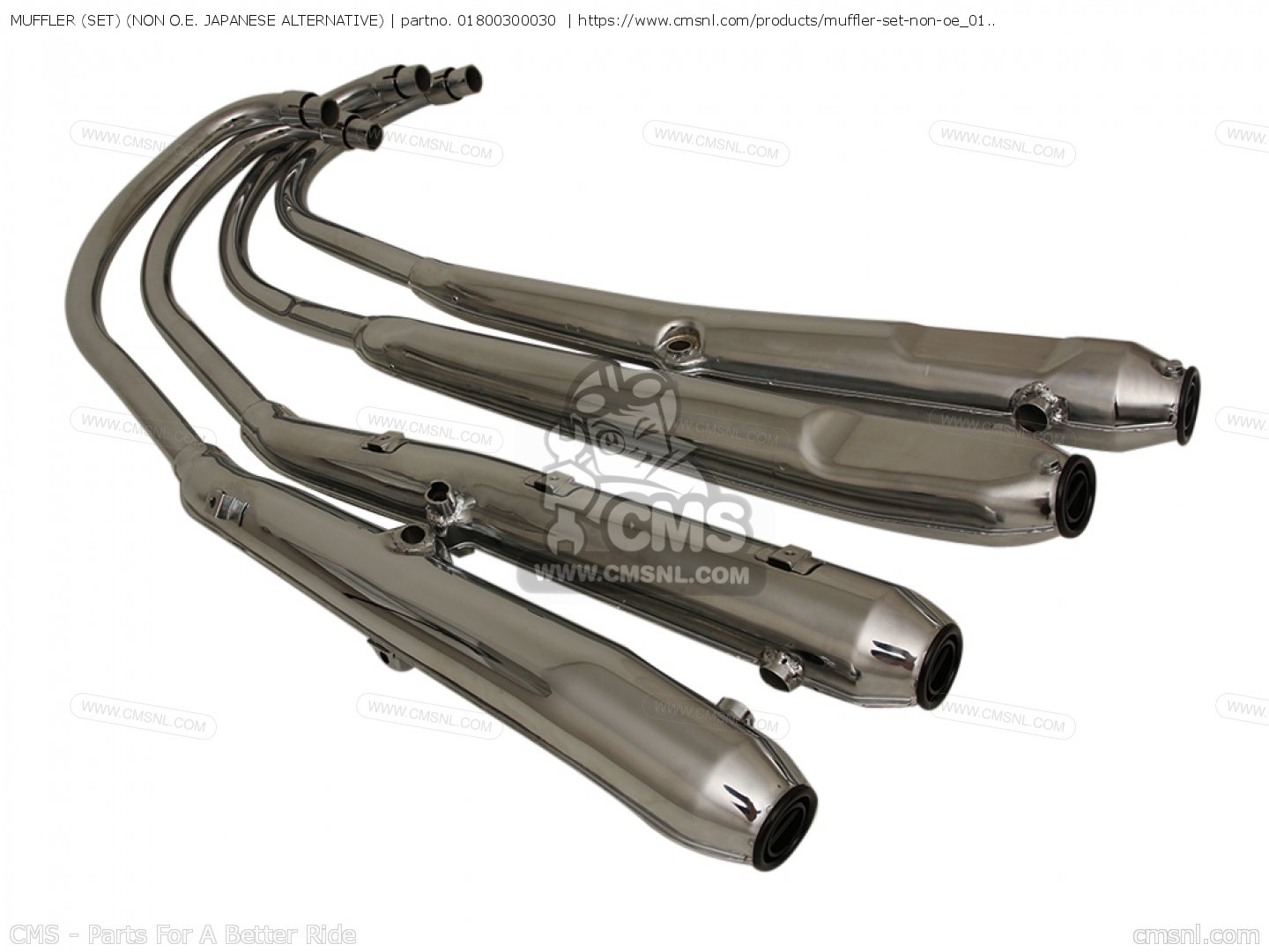 01800300030 Muffler (set) (non O.e. Japanese Alternative) Honda buy