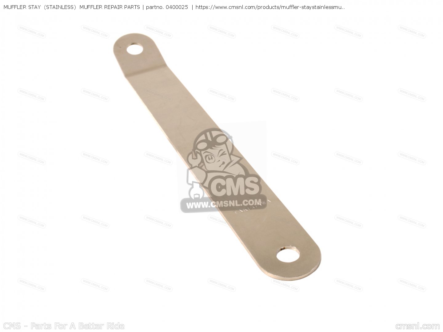 0400025 Muffler Stay (stainless) Muffler Repair Parts Takegawa buy