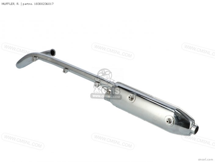 MUFFLER, R. for CL175 SCRAMBLER 1968 K0 USA order at CMSNL