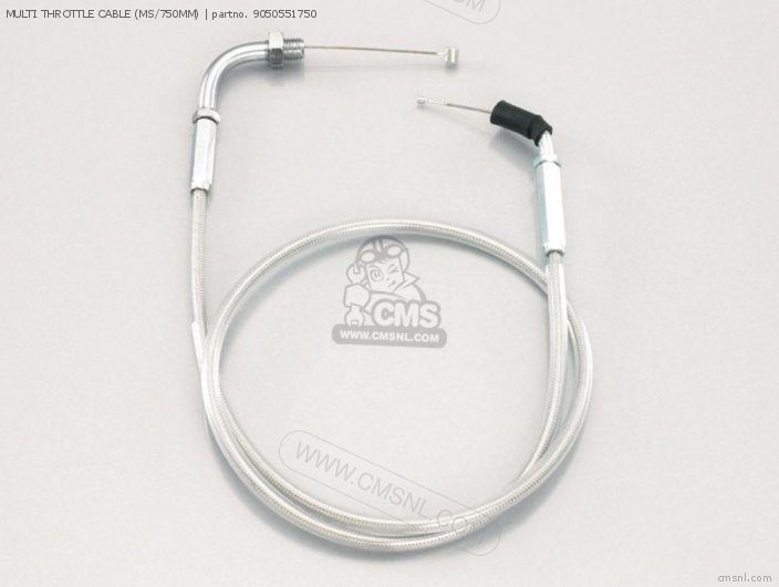 Kitaco MULTI THROTTLE CABLE (MS/750MM) 9050551750