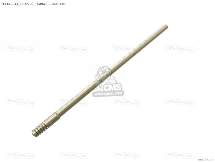 Suzuki NEEDLE,JET(6ZD19-3) 1338346E00 Suzuki NEEDLE,JET(6ZD19-3) 1338346E00
