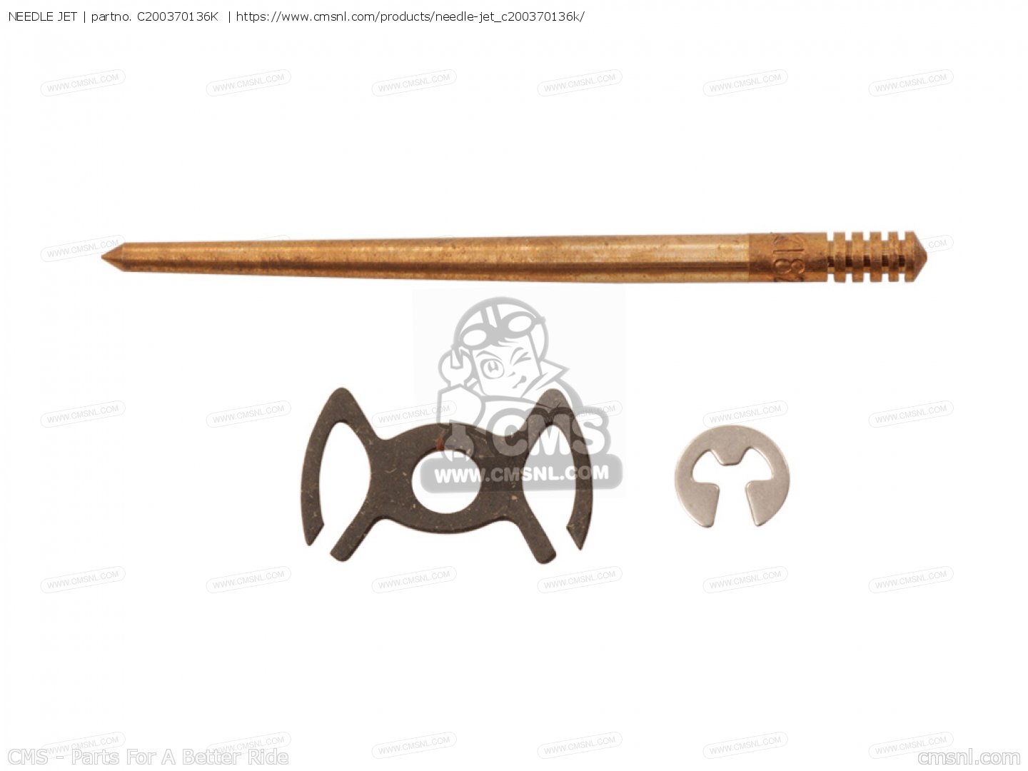 C200370136K Needle Jet Honda buy the C200370136K at CMSNL