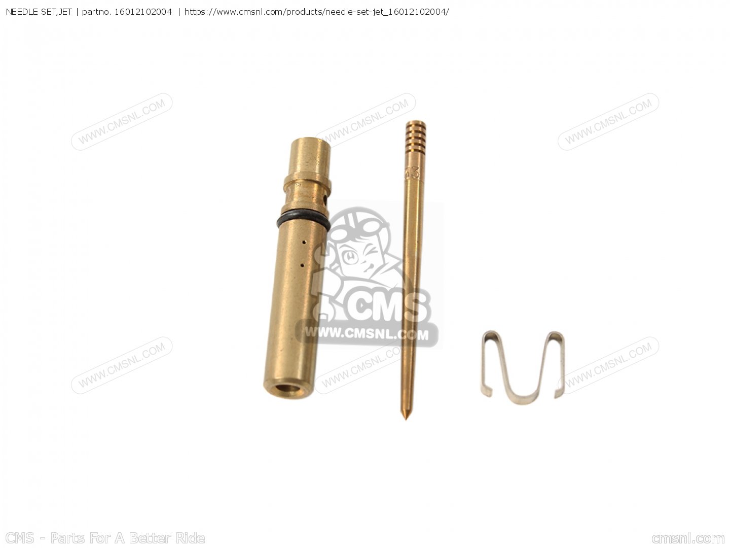 NEEDLE SET,JET for Honda - order at CMSNL