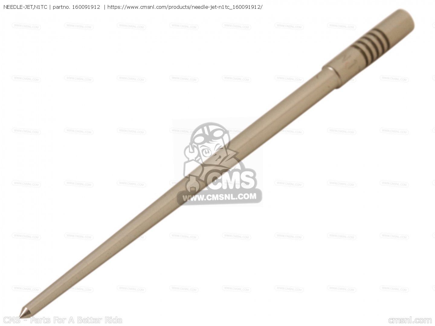 160091912: NEEDLE-JET,N1TC Kawasaki - buy the 160091912 at CMSNL
