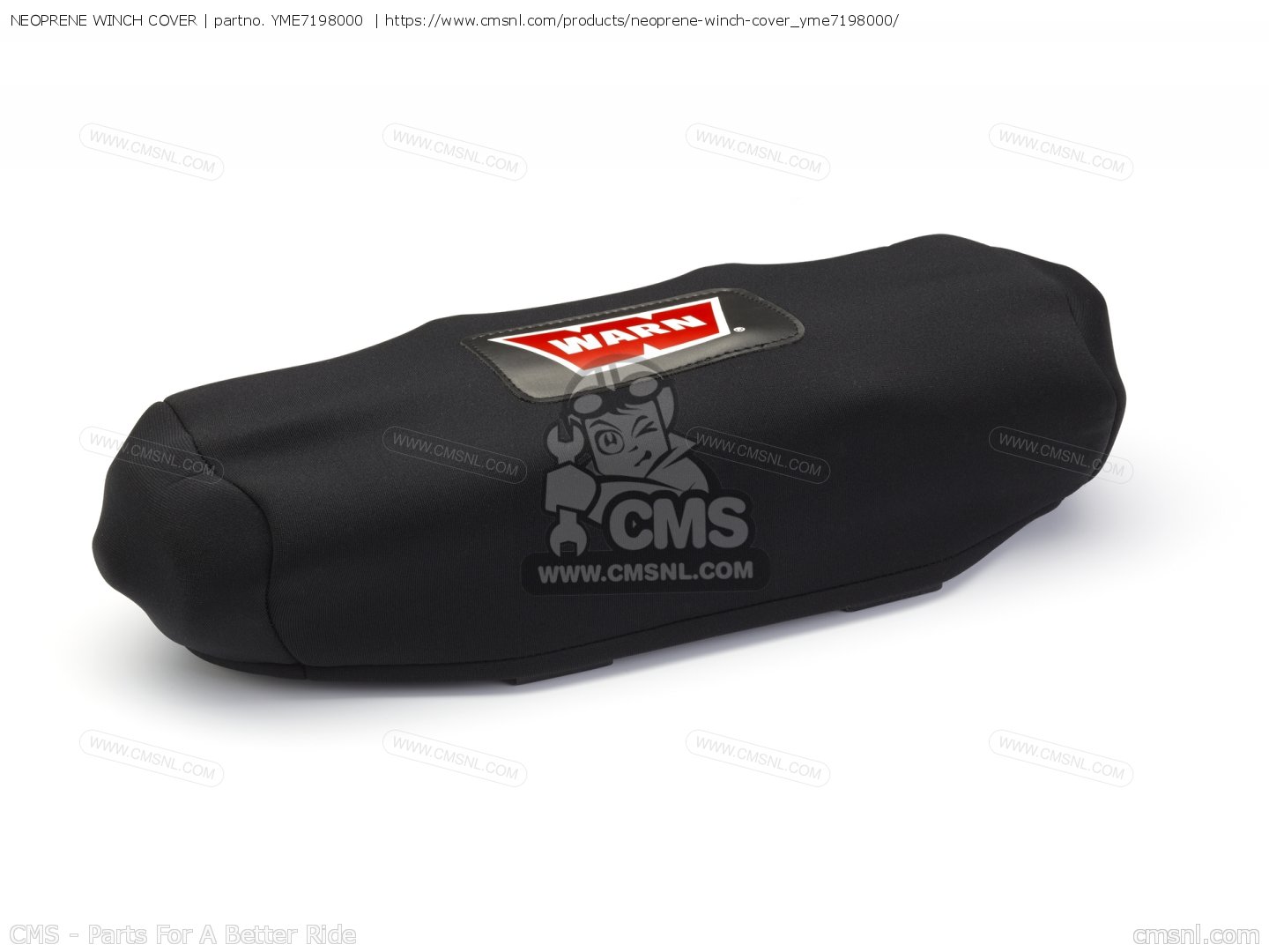 YME719800000 Neoprene Winch Cover Yamaha buy the YME719800000 at