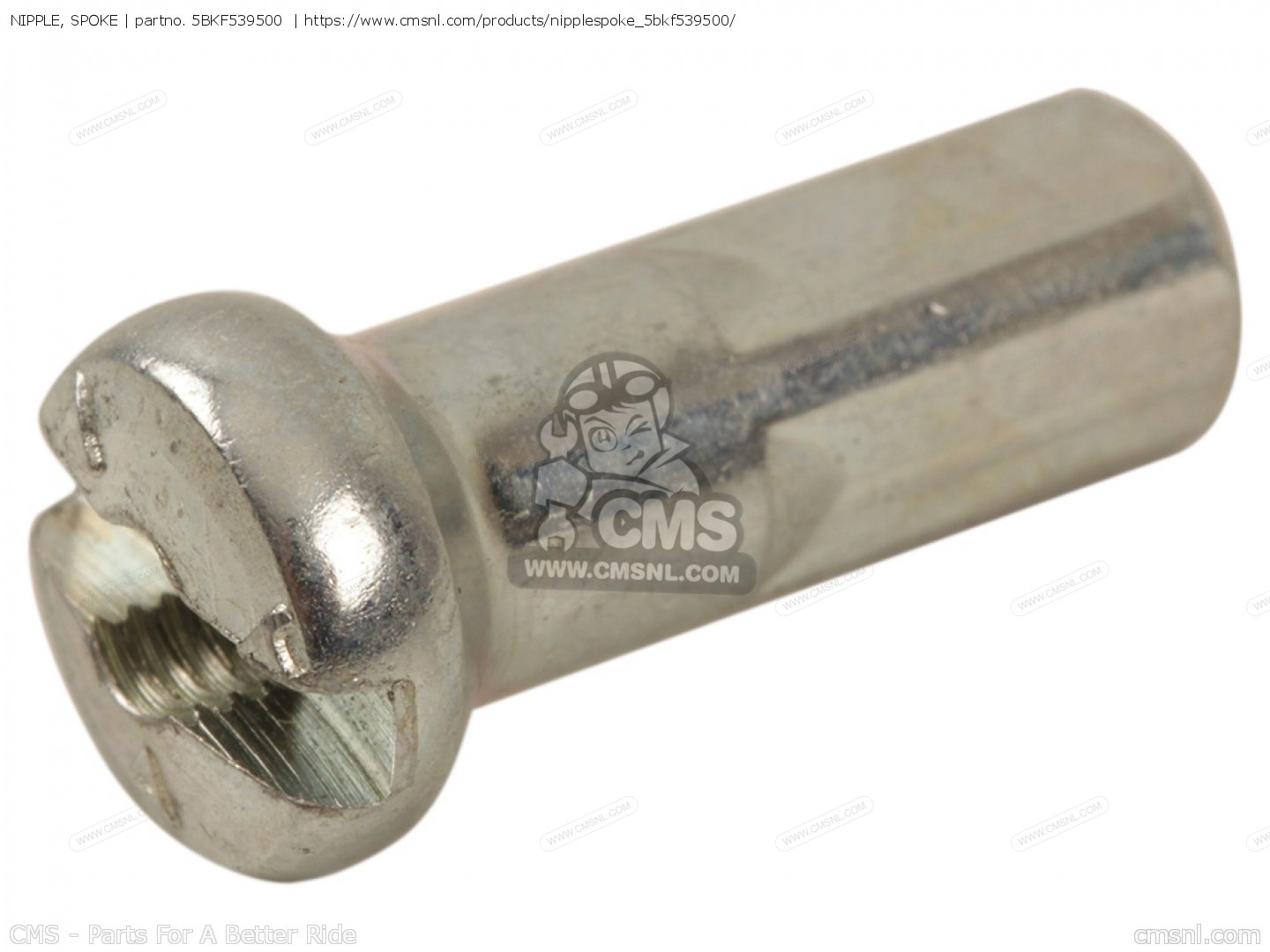 5BKF539500 Nipple, Spoke Yamaha buy the 5BKF539500 at CMSNL