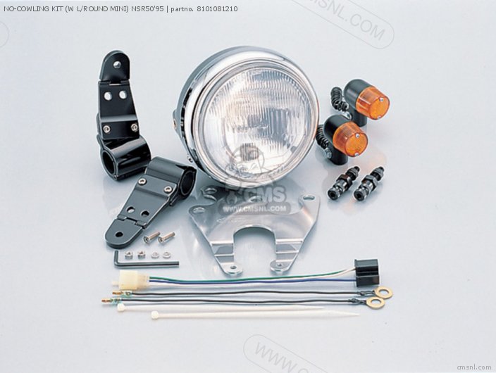 Kitaco NO-COWLING KIT (W L/ROUND MINI) NSR5095 8101081210