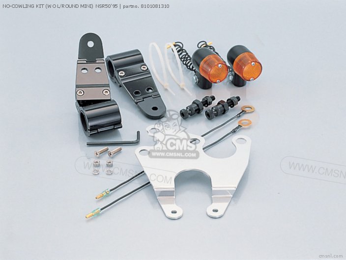 Kitaco NO-COWLING KIT (WO L/ROUND MINI) NSR5095 8101081310