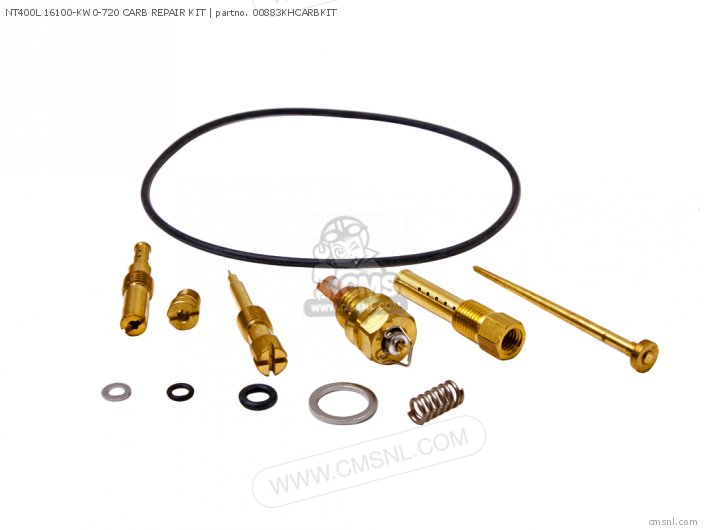 Honda NT400L 16100-KW0-720 CARB REPAIR KIT 00883KHCARBKIT