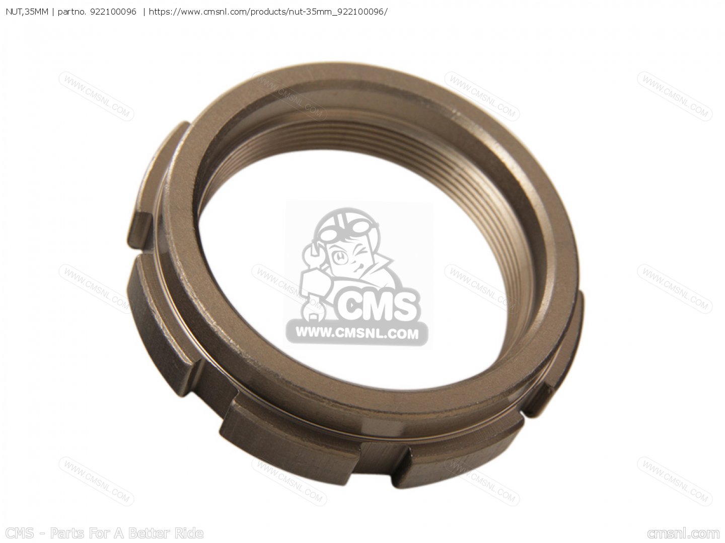 NUT,35MM for ZX1000C2 NINJA ZX10R 2005 USA CALIFORNIA CANADA