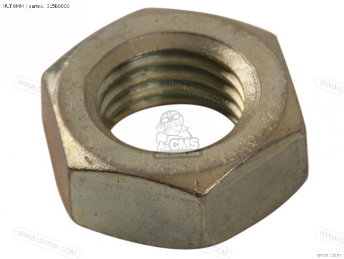 Kawasaki NUT,8MM 315B0800 Kawasaki NUT,8MM 315B0800