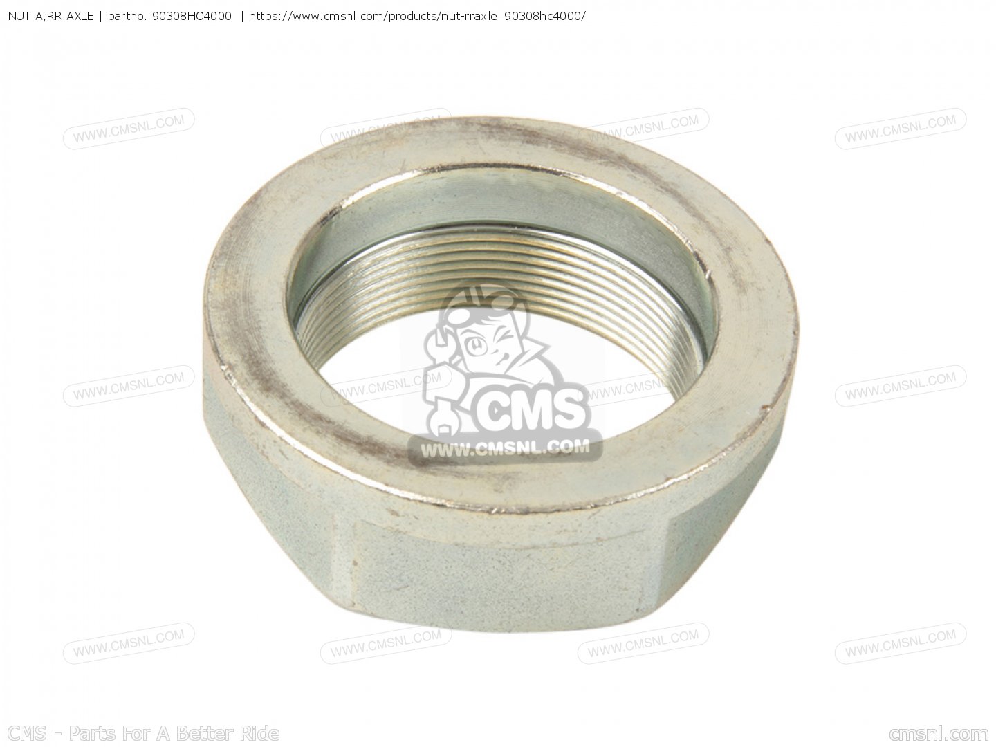 90308HC4000 Nut A,rr.axle Honda buy the 90308HC4000 at CMSNL