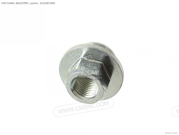 Suzuki NUT,CHAIN ADJUSTER 6142207G00 Suzuki NUT,CHAIN ADJUSTER 6142207G00
