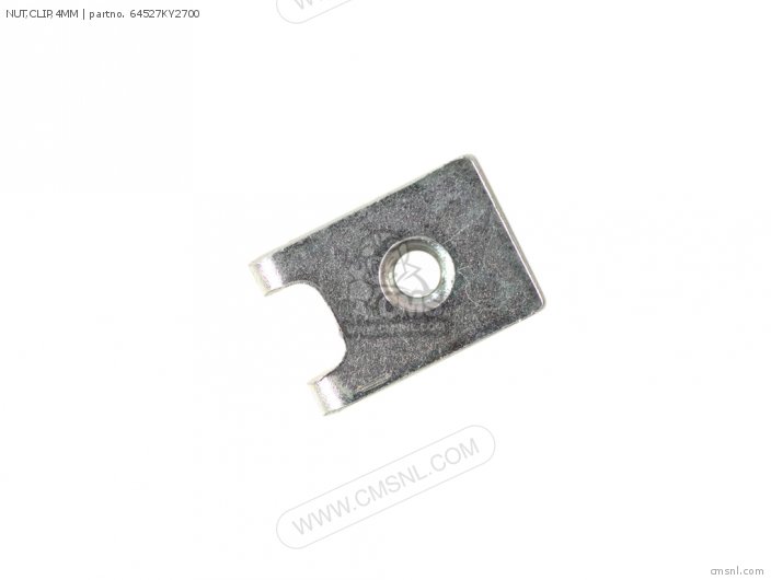 Honda NUT,CLIP,4MM 64527KY2700