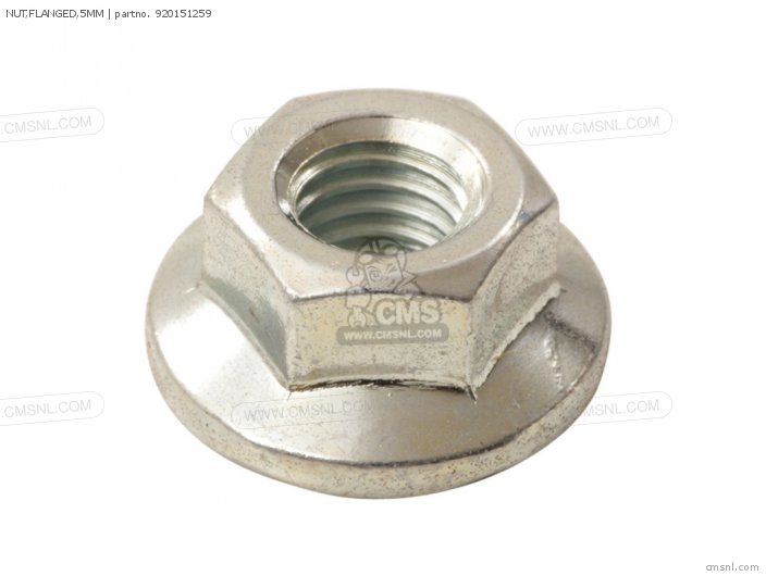 NUT FLANGED 5MM