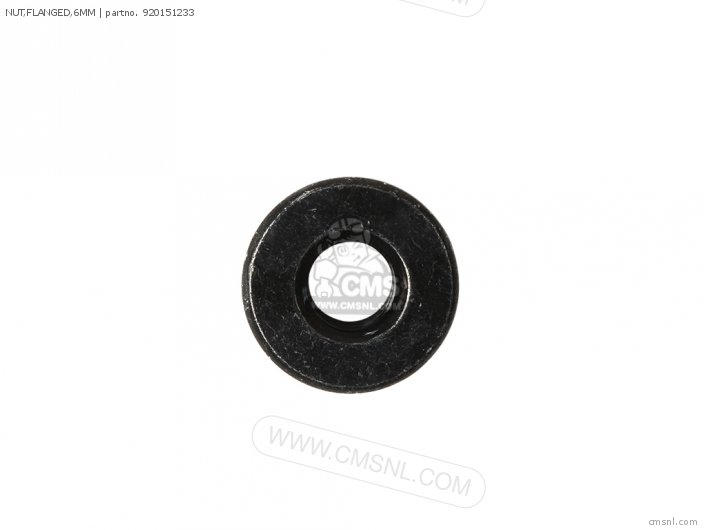 NUT FLANGED 6MM