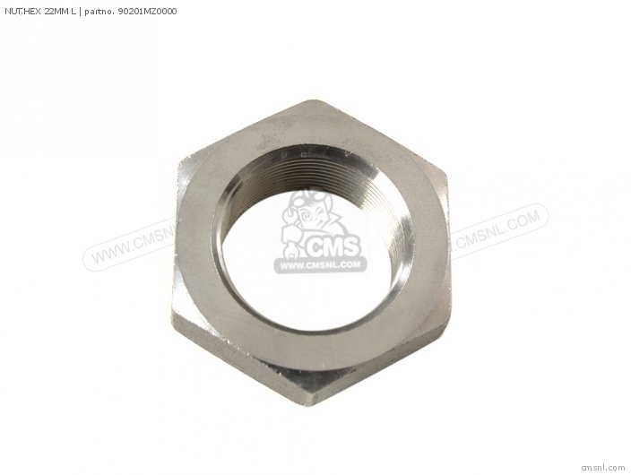 Honda NUT,HEX 22MM L 90201MZ0000