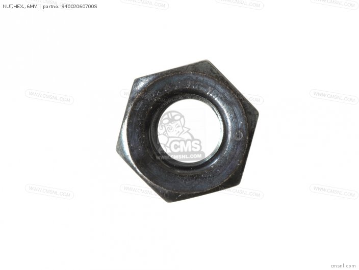 Honda NUT,HEX.,6MM 94002060700S Honda NUT,HEX.,6MM 94002060700S