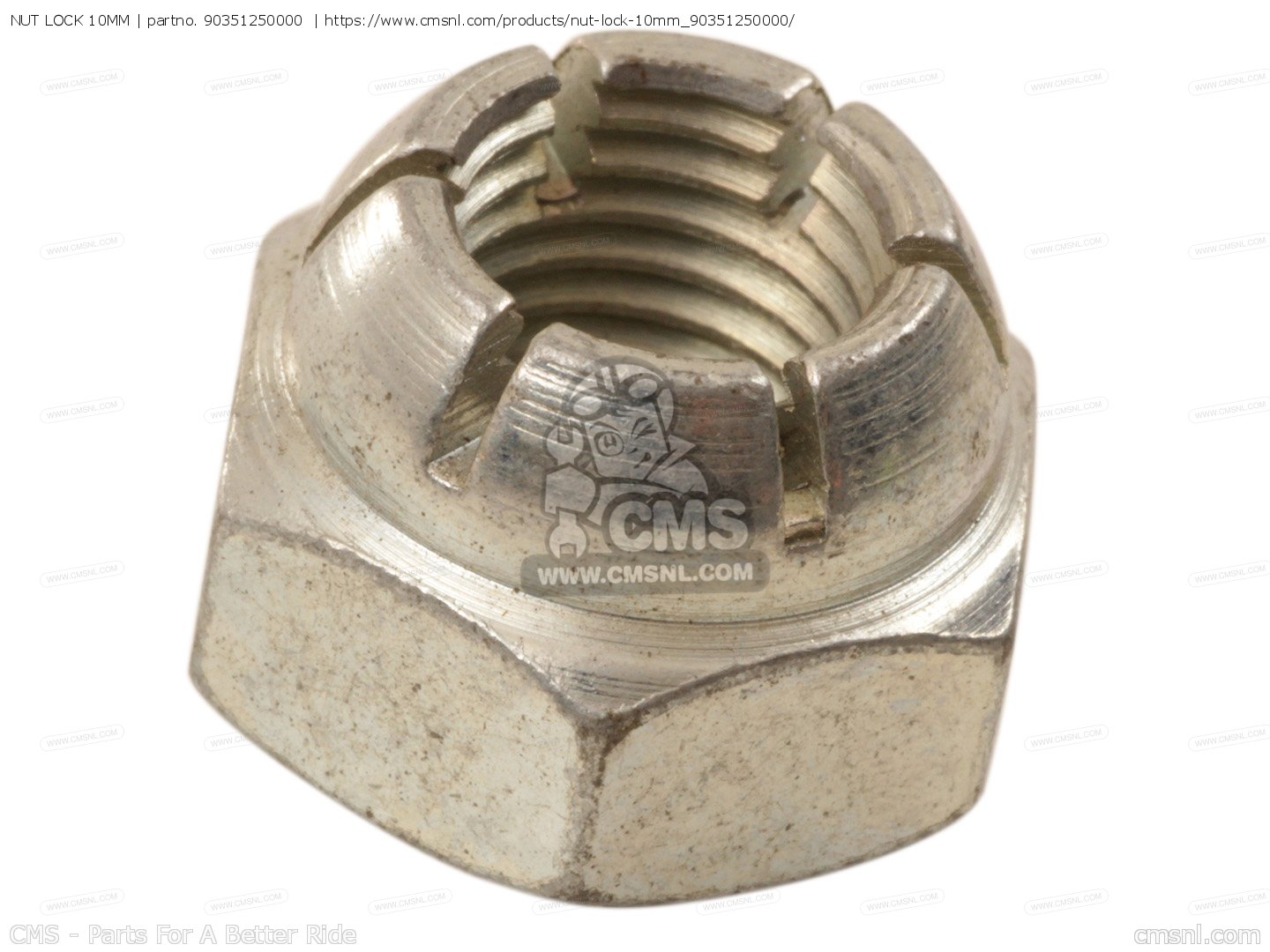 90351250000 Nut Lock 10mm Honda buy the 90351250000 at CMSNL