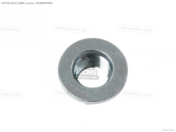 Honda NUT,RR.AXLE,16MM 90305MC0003