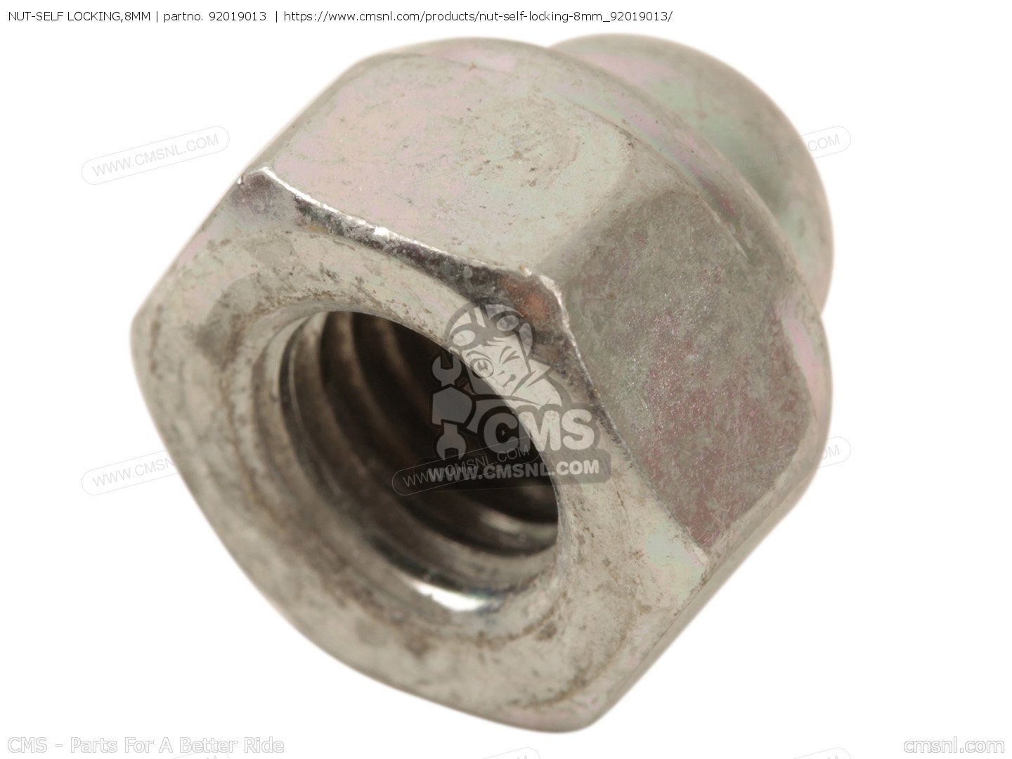 NUTSELF LOCKING,8MM for KZ900A4 1976 USA CANADA order at CMSNL