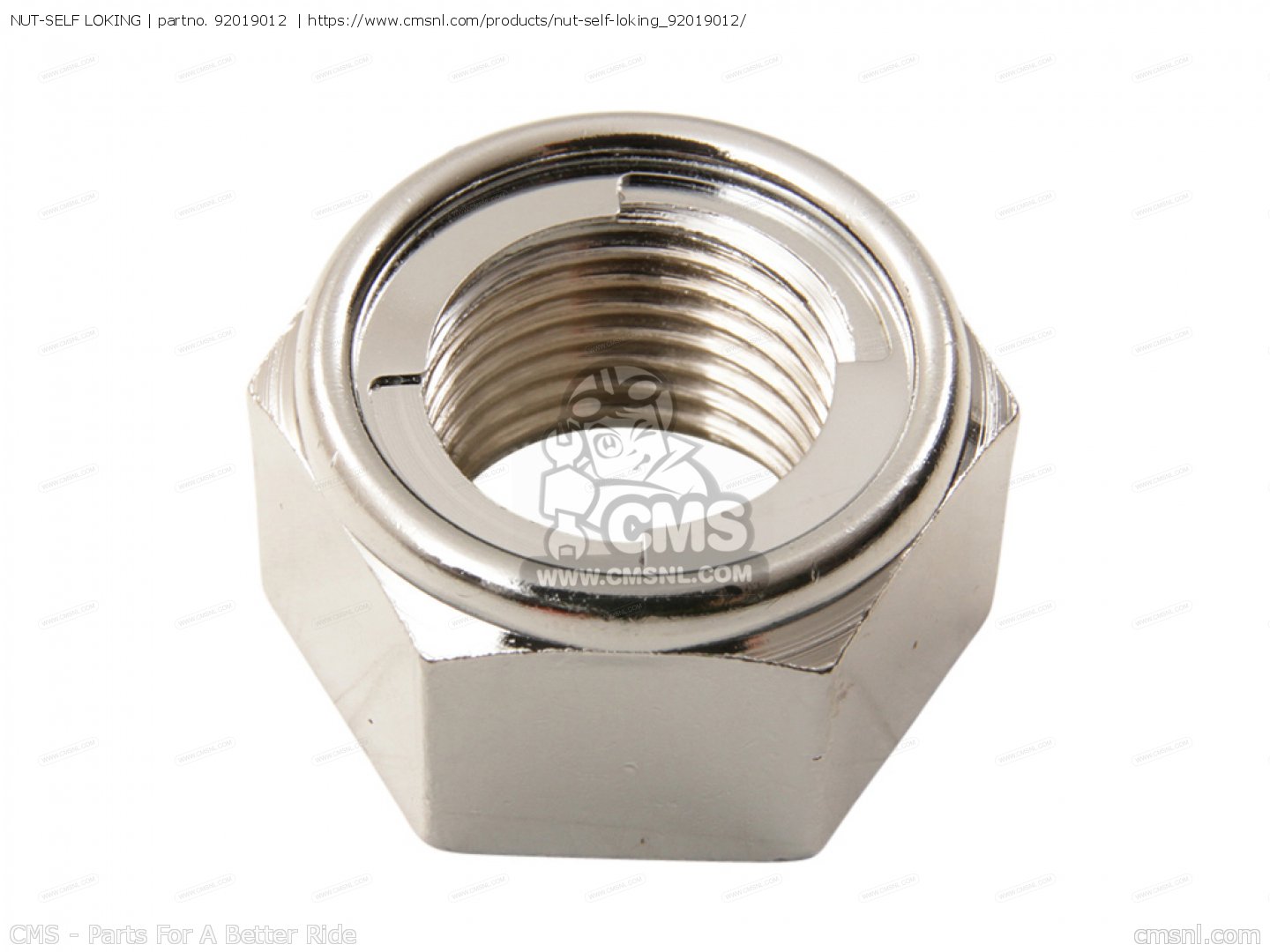 NUTSELF LOCKING for KZ650B1 1977 USA CANADA / MPH KPH order at CMSNL